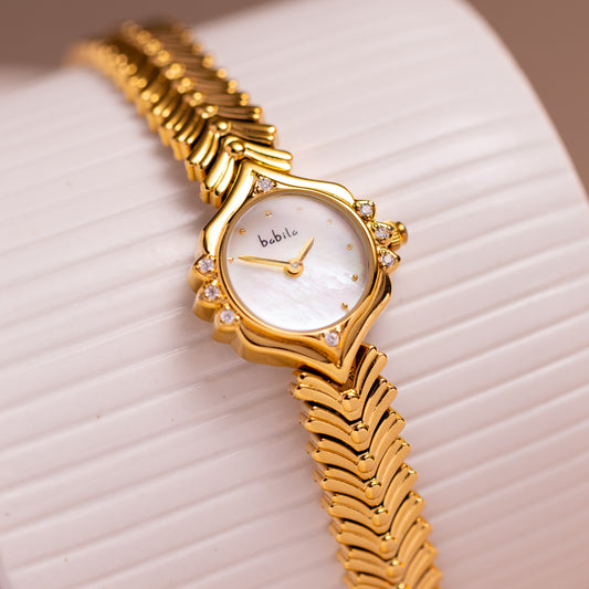 18K Gold Plated Vintage Designed Women's watch